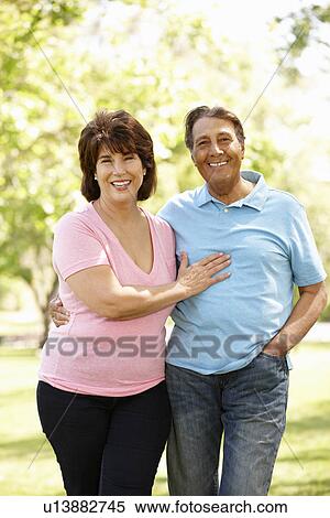Senior Hispanic couple outdoors View Large Photo Image Stock Photography - Senior Hispanic couple outdoors. Fotosearch