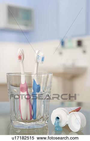 Toothbrushes and toothpaste View Large Photo Image Stock Photography - Toothbrushes and toothpaste. Fotosearch