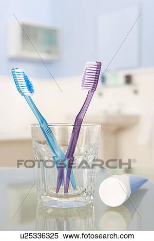 Toothbrushes and toothpaste View Large Photo Image Stock Photography - Toothbrushes and toothpaste. Fotosearch