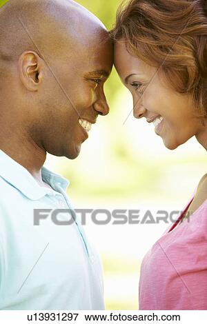 Young couple romantic portrait View Large Photo Image Stock Photo - Young couple romantic portrait. Fotosearch