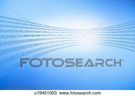 Abstract blue background representing binary code View Large Photo Image Stock Image - Abstract blue background representing binary code. Fotosearch