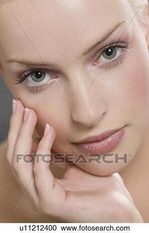 Beauty portrait of woman View Large Photo Image Stock Image - Beauty portrait of woman. Fotosearch