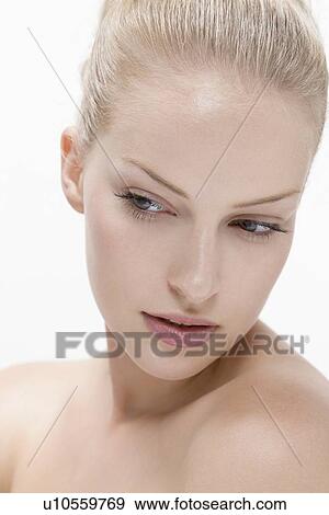 Stock Photo - Beauty portrait of woman. Fotosearch