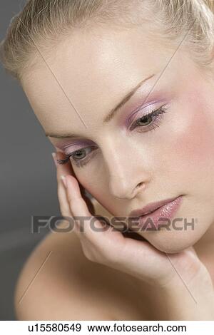 Beauty portrait of woman View Large Photo Image Stock Photo - Beauty portrait of woman. Fotosearch