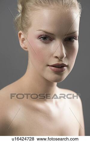 Beauty portrait of woman View Large Photo Image Stock Photo - Beauty portrait of woman. Fotosearch