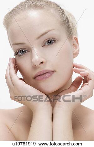 Beauty portrait of woman View Large Photo Image Stock Photo - Beauty portrait of woman. Fotosearch