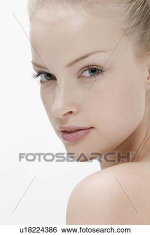 Beauty portrait of woman View Large Photo Image Stock Photograph - Beauty portrait of woman. Fotosearch