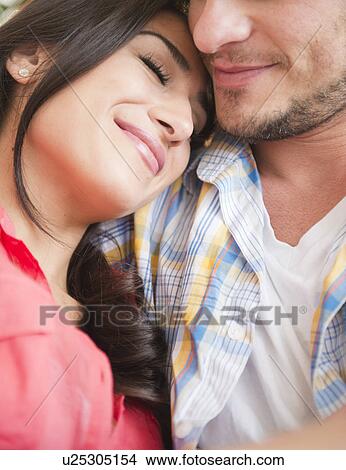 Picture - Couple embracing. Fotosearch
