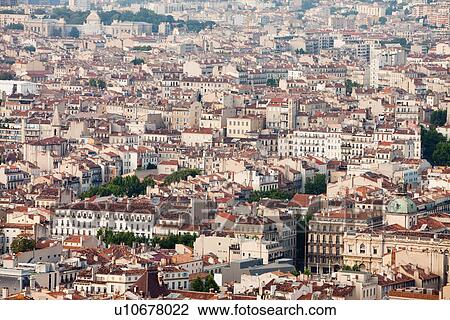 Stock Image - France, Marseille, Cityscape. Fotosearch