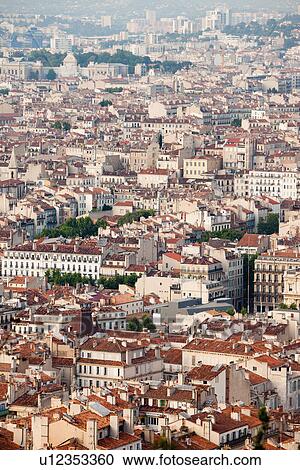 France, Marseille, Cityscape View Large Photo Image Stock Image - France, Marseille, Cityscape. Fotosearch