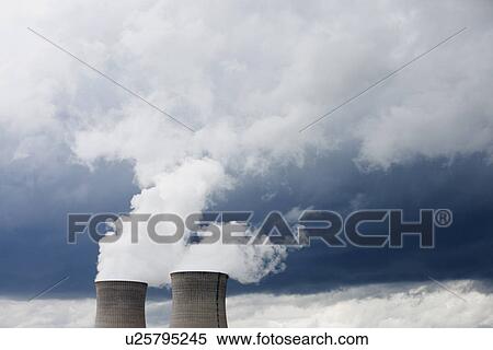 France, Rocroi, Cooling towers of nuclear power plant View Large Photo Image Stock Photography - France, Rocroi, Cooling towers of nuclear power plant. Fotosearch