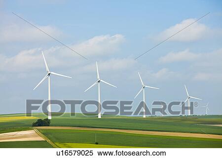 France, Rocroi, Wind turbines on fields View Large Photo Image Stock Photography - France, Rocroi, Wind turbines on fields. Fotosearch