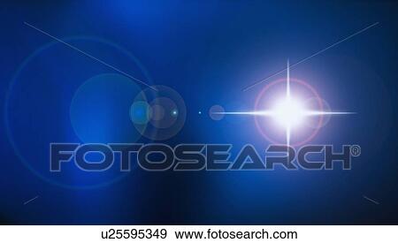 Stock Photo - Glowing star. Fotosearch
