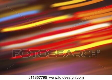 Stock Photography - Light trails. Fotosearch