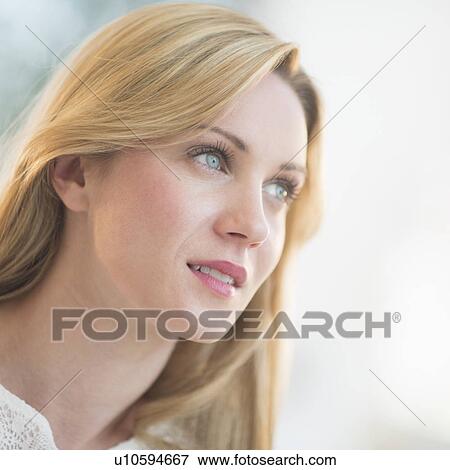 Portrait of woman View Large Photo Image Stock Photo - Portrait of woman. Fotosearch
