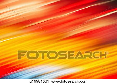 Stock Image - Red and yellow lights. Fotosearch