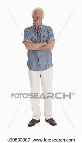 Studio portrait of senior man View Large Photo Image Stock Photo - Studio portrait of senior man. Fotosearch