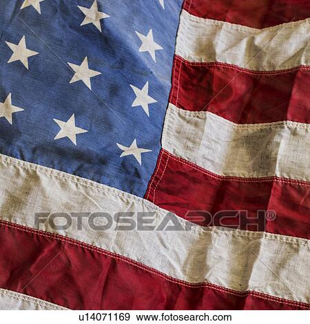 Studio shot of American flag View Large Photo Image Stock Photo - Studio shot of American flag. Fotosearch