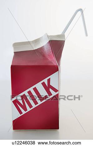 Studio Shot of milk carton View Large Photo Image Stock Photo - Studio Shot of milk carton. Fotosearch