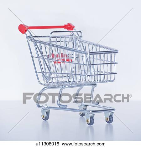 Studio shot of shopping cart View Large Photo Image Stock Photography - Studio shot of shopping cart. Fotosearch