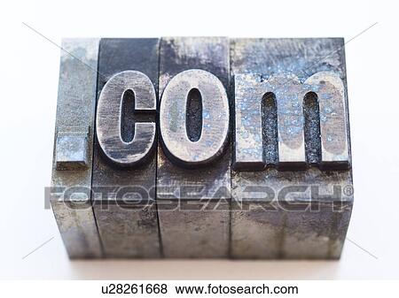 Type face spelling dot com View Large Photo Image Stock Photo - Type face spelling dot com. Fotosearch