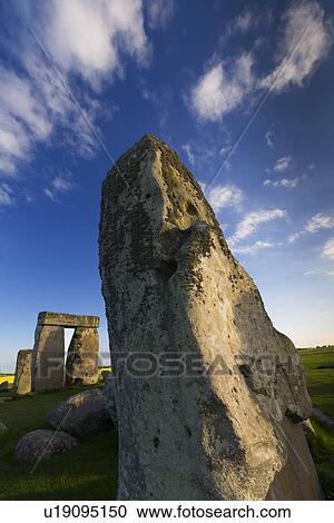 Stock Image - UK, England, Wiltshire, Stonehenge monument. Fotosearch