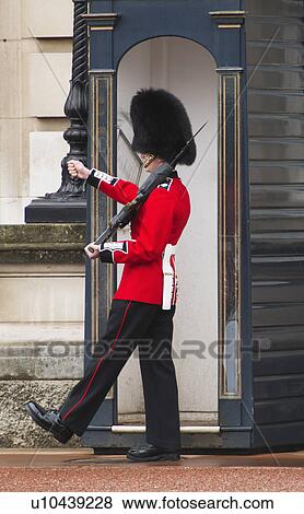 Stock Photo - UK, London, Honor guard. Fotosearch