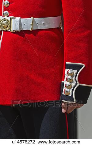 Stock Image - UK, London, Midsection of Honor Guard. Fotosearch