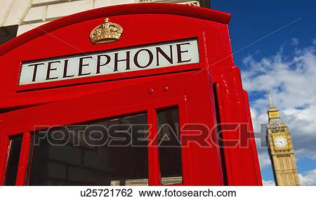 UK, London, Phone booth with Big Ben behind View Large Photo Image Stock Image - UK, London, Phone booth with Big Ben behind. Fotosearch