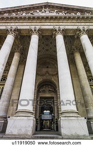 UK, London, Royal Exchange View Large Photo Image Stock Image - UK, London, Royal Exchange. Fotosearch
