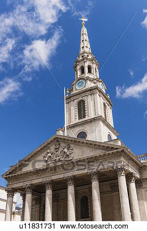UK, London, St Martin-in-the-Fields church View Large Photo Image Stock Image - UK, London, St Martin-in-the-Fields church. Fotosearch