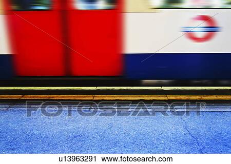 UK, London, Subway train View Large Photo Image Stock Image - UK, London, Subway train. Fotosearch