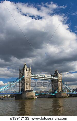 UK, London, Tower Bridge View Large Photo Image Stock Image - UK, London, Tower Bridge. Fotosearch