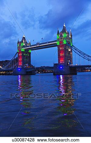 UK, London, Tower Bridge View Large Photo Image Stock Photo - UK, London, Tower Bridge. Fotosearch