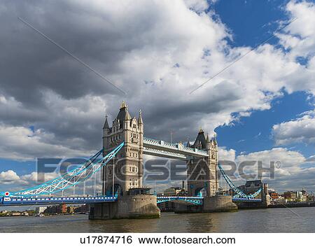 UK, London, Tower Bridge View Large Photo Image Stock Photograph - UK, London, Tower Bridge. Fotosearch