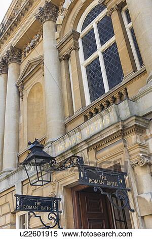 Stock Photography - UK, Somerset, Bath, Roman Baths. Fotosearch