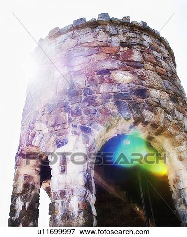USA, Maine, Camden, Old tower View Large Photo Image Stock Photo - USA, Maine, Camden, Old tower. Fotosearch