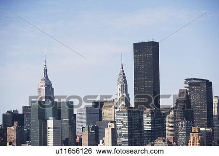 Stock Photograph - USA, New York City skyline. Fotosearch