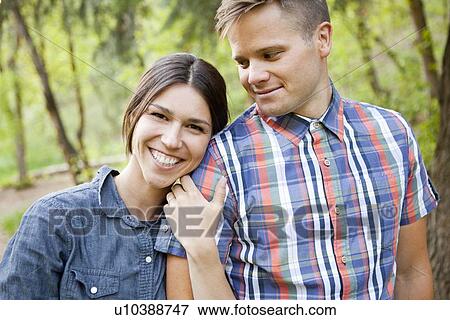 Stock Photo - Young couple togetherness. Fotosearch