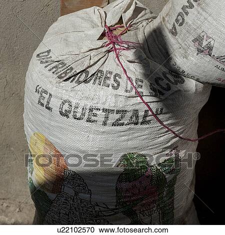 Close-up of two sacks, Colonia Bethania, Guatemala City, Guatemala View Large Photo Image Stock Image - Close-up of two sacks, Colonia Bethania, Guatemala City, Guatemala. Fotosearch