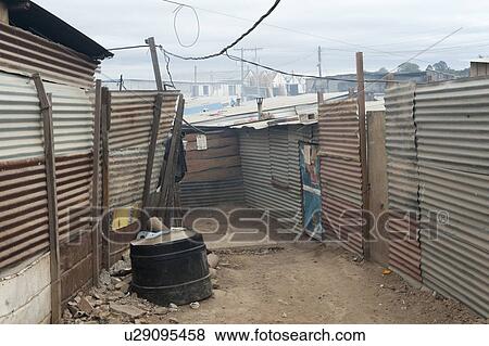 Houses made with corrugated iron in a slum area, Zona 3, Guatemala City, Guatemala View Large Photo Image Stock Photo - Houses made with corrugated iron in a slum area, Zona 3, Guatemala City, Guatemala. Fotosearch