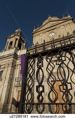 Low angle view of the Metropolitan Cathedral, Zona 1, Guatemala City, Guatemala View Large Photo Image Stock Image - Low angle view of the Metropolitan Cathedral, Zona 1, Guatemala City, Guatemala. Fotosearch