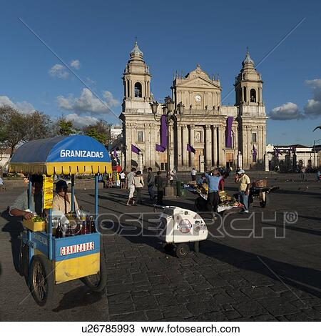 People in front of the Metropolitan Cathedral, Zona 1, Guatemala City, Guatemala View Large Photo Image Stock Image - People in front of the Metropolitan Cathedral, Zona 1, Guatemala City, Guatemala. Fotosearch