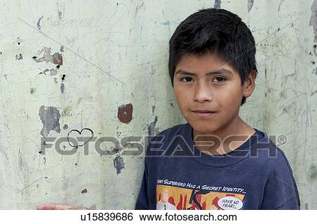 Portrait of a boy, Colonia Landivar, Guatemala City, Guatemala View Large Photo Image Stock Photograph - Portrait of a boy, Colonia Landivar, Guatemala City, Guatemala. Fotosearch