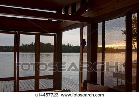 Stilt house on a lake, Lake of the Woods, Ontario, Canada View Large Photo Image Stock Image - Stilt house on a lake, Lake of the Woods, Ontario, Canada. Fotosearch