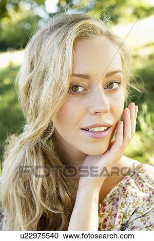 Beauty portrait of a woman View Large Photo Image Stock Image - Beauty portrait of a woman. Fotosearch