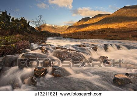 Blurred view of river rushing over rocks View Large Photo Image Stock Image - Blurred view of river rushing over rocks. Fotosearch
