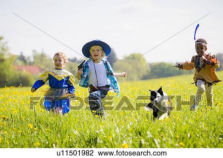 Children playing dress up outdoors View Large Photo Image Stock Image - Children playing dress up outdoors. Fotosearch