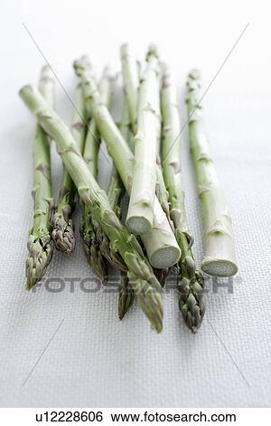 Stock Photograph - Close up of asparagus spears. Fotosearch