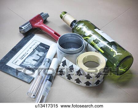 Stock Photography - Close up of forensic evidence. Fotosearch